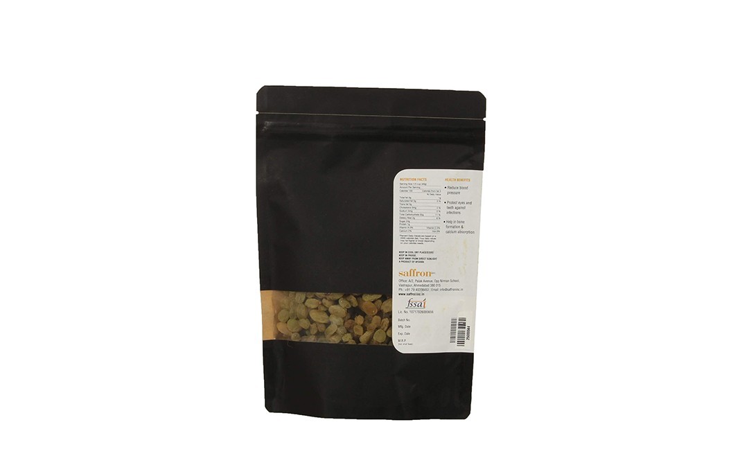 BNuts Raisin Green    Pack  200 grams